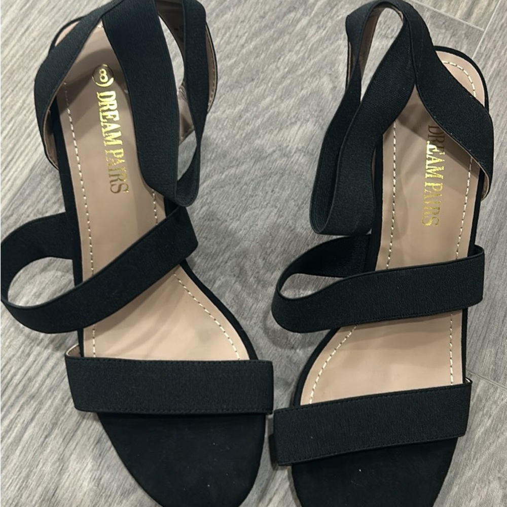 Black heels